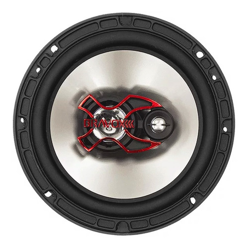 Imagen 3 de 6 de Parlantes Para Auto 6 Pulgadas Bravox B3x60 X-line 100 Rms P