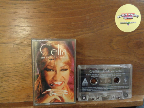 Celia Cruz Mi Vida Es Cantar Cassette Tropical