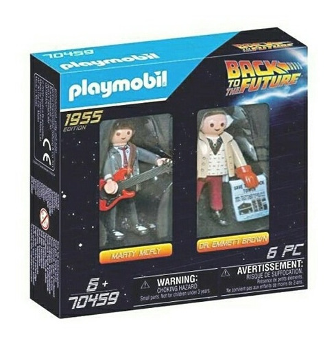 Playmobil 2 Figure Set Marty & Doc Brown