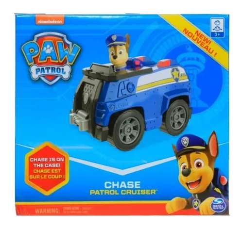 Paw Patrol Carro Rescate Policia Figura Basico Colecionable