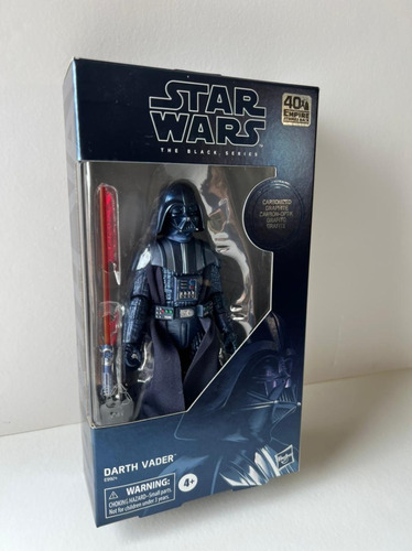 Darth Vader Black Series Graffito Carbonized 40 Anniversary.