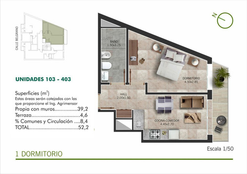 Imagen 4 de 8 de Apartamento - Parque Batlle