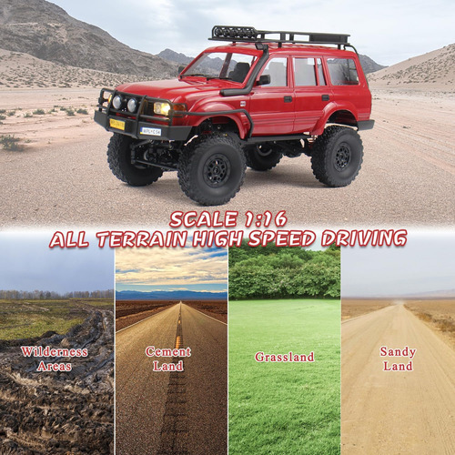 Escala Losbenco Rc Crawler Rc Rock Crawler, Wpl C54 Todos Lo