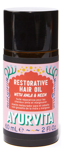 Ayurvita Aceite Para El Cabello  Amla & Neem Restorative Ha