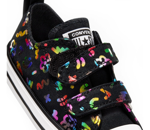 Tenis Converse Ctas 2v Ox Polka-doodle A06320c Niñas