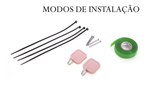 Imagem 9 de 10 de Kit 2 Heras Corrente Artificial Jardim Vertical 48 Metros