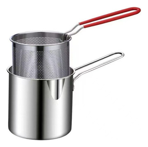 Wyq Freidora Olla Desmontable Con Cesta Para Papas Fritas A