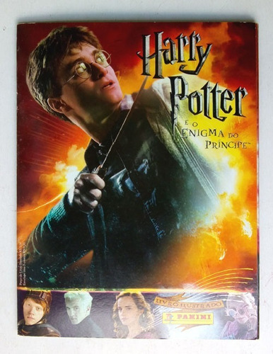 Álbum Harry Potter E O Enigma - Ler Descrição - R(357) (Usado)