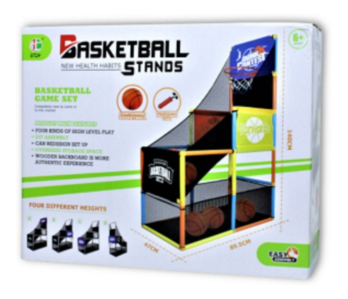 Cancha Juguete Basketball Basket