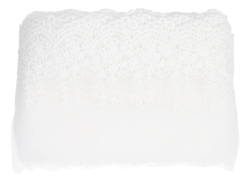 Encaje Bordado De Cinta Blanca Decorativa