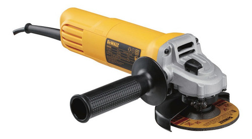 Esmeriladora angular DeWalt DWE4010 de 50 Hz/60 Hz color amarillo 700 W 120 V + accesorio