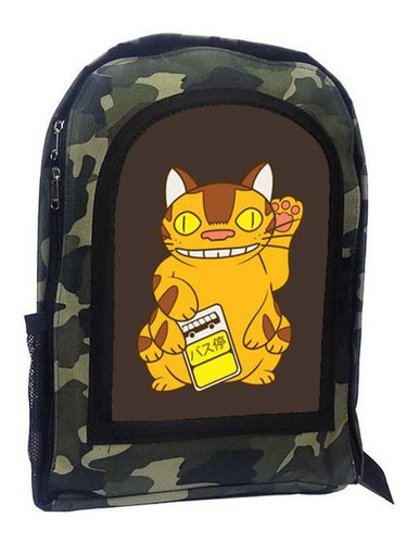 Mochila Camuflada Totoro A306