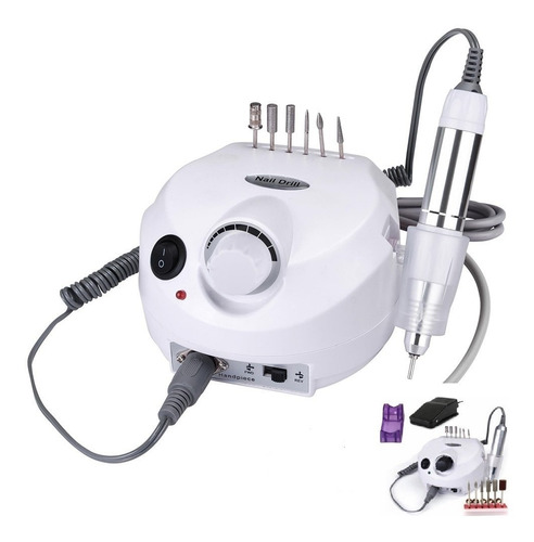 Torno Profesional Pedicura/manícura 30000rpm Pedal Esculpida