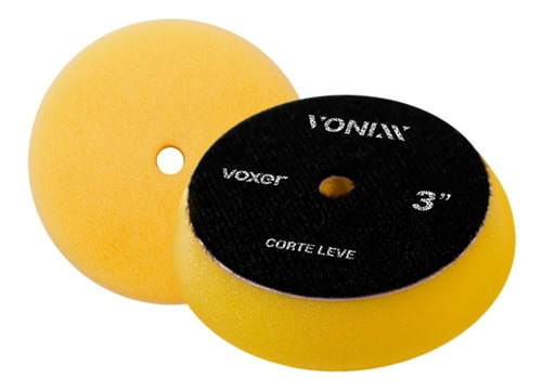 Boina De Espuma Voxer Amarela Corte Leve Vonixx 3  Cônica