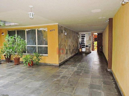 Sobrado 4 Quartos 292 M² Úteis R$ 2.500.000 - Planalto Paulista - Sp - So0663