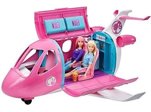 Barbie Dreamplane Avión Jet 15 Pcs Mas Muñeca Gratis 