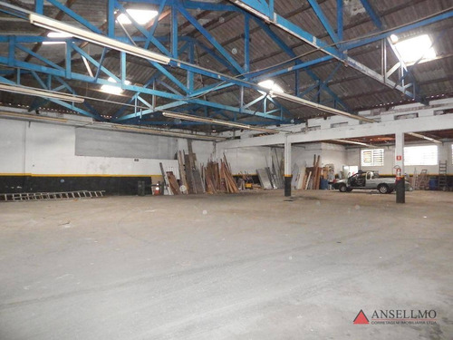 Imagem 1 de 7 de Galpão Para Alugar, 650 M² Por R$ 12.000,00/mês - Rudge Ramos - São Bernardo Do Campo/sp - Ga0389