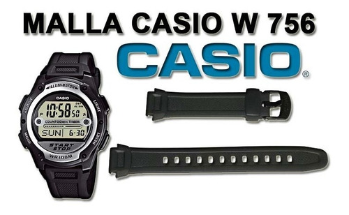 Malla Casio W756 Original Colocacion Sin Cargo Local Centro