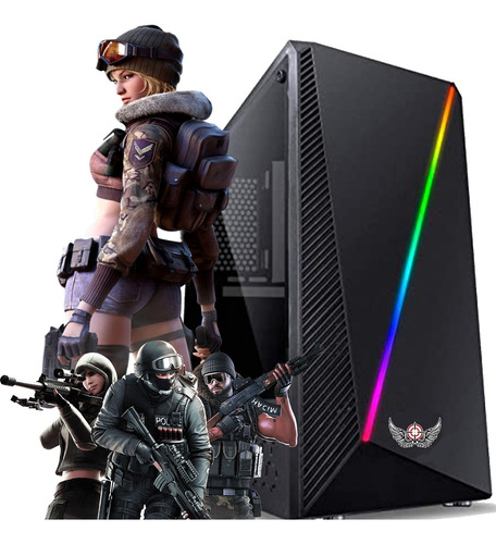 Pc Game Top Intel Core I7 3.80ghz Rx 580 / 16gb Hd1000gb