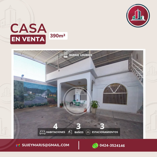 En Venta Hermosa Y Amplia Casa Ubicada En Barrio Lourdes Maracay 03js