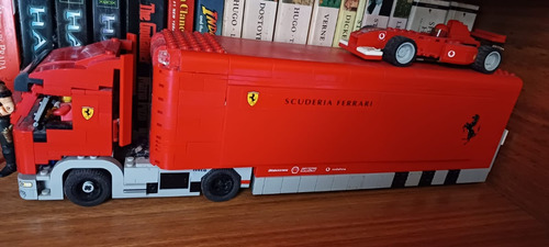 Lego Ferrari Truck Formula 1