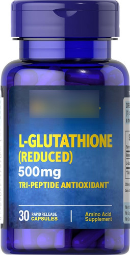 L-glutation 500 Mg-30 Cap Puritan's Pride