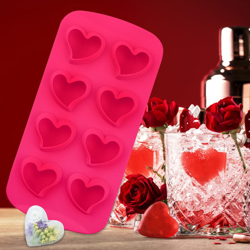 Bandeja De Hielo De Verano Con Forma De Corazón En Forma