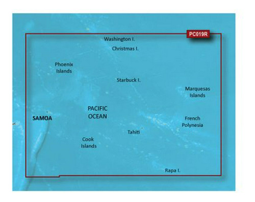 Garmin Bluechart G2 - Hxpc019r - Polinesia - Microsd & Sd