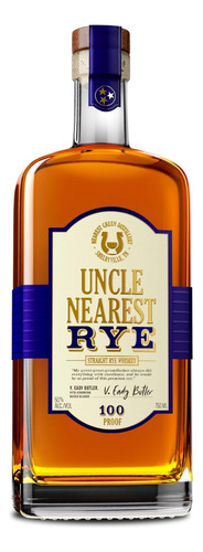 Uncle Nearest Straight Rye Whiskey