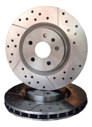 Set De 4 Discos Camaro Ss 2016 Hiperventilados Supersport.