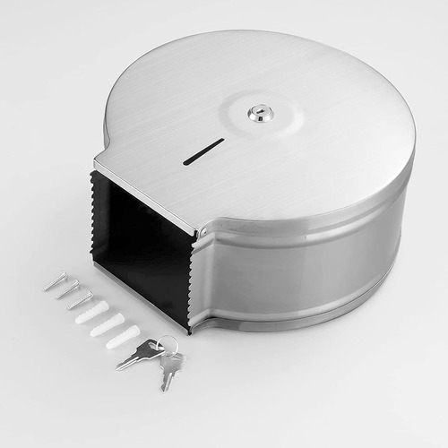 Dispensador Papel Higiénico Acero Inoxidable Satinado