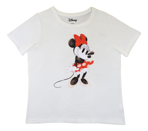 Polera Mujer Minnie Pretty Rosado Disney