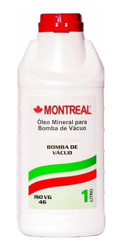 Aceite Para Bomba De Vacío - Montreal - 1 Litro