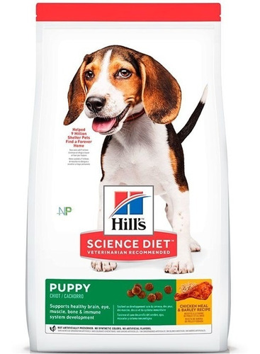 Alimento Perro Cachorro Hills Puppy 2,04kg. Np