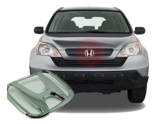 Honda Crv Emblema H Delantero Cromado   06-12