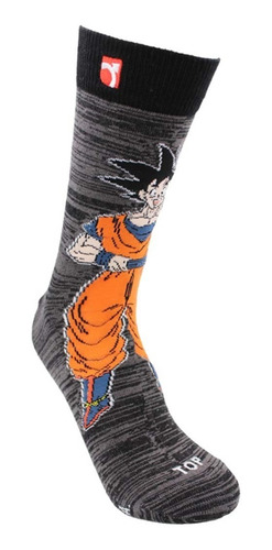 Imagen 2 de 3 de Calcetines Algodón Pack 2 Dragon Ball Z - Goku C2 Top