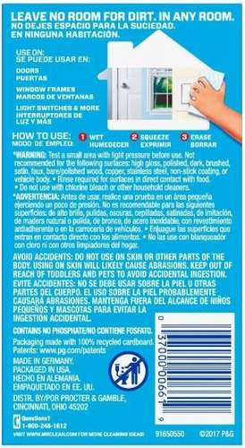 Imagen 6 de 6 de Mr. Clean Magic Eraser - Esponja Limpiadora (1 Unidad)