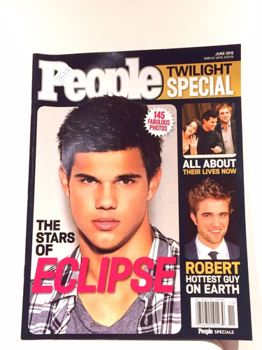 Especial Crepúsculo De Revista People Taylor Lautner