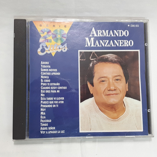 Cd / Armando Manzanero / 20 Exitos