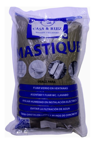 Mastique Sellador Resanador Casa & Ruiz 3 Bolsas De 1kg C/u