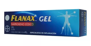 Flanax Gel 5.5 % Caja Con Tubo Con 40 G