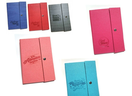 Agenda Broche Cuero 5 Materias Nessan