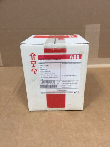 New Abb T3n125tl Tmax 3p 125 A 480v Free 2 Day Air Shipp Yyr