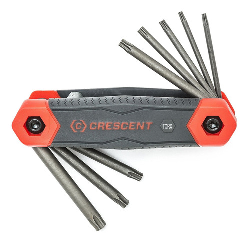 Crescent Juego De Llaves Allen Torx 8pc (1 cada Uno) Chkft8