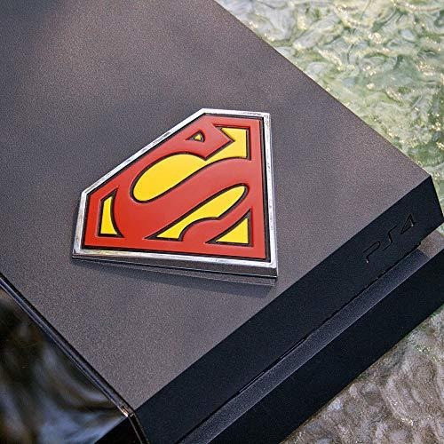 Insignia De Superman 3d Para Coche Con Logotipo Clásico (neg