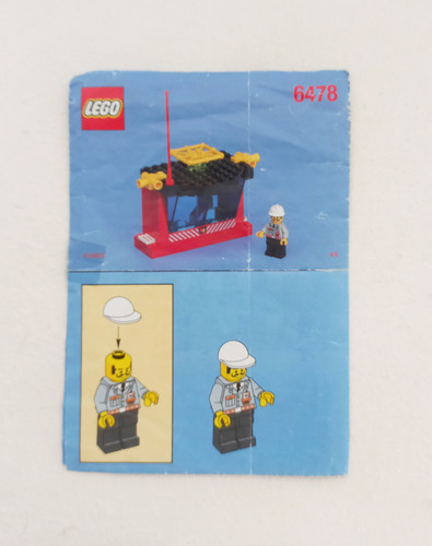 Lego 6478 Manual Instruccion Año 2000