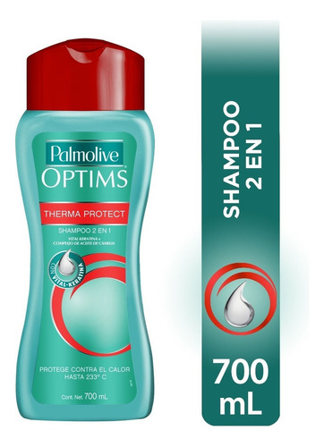 Shampoo Palmolive Optims Therma Protect 2 En 1 Vital Keratina 700ml