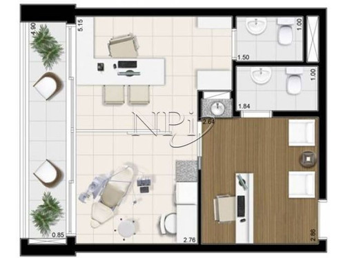 Imagem 15 de 15 de Trademark Faria Lima - Salas Comerciais Para Venda Em Pinheiros | Npi Imoveis. - V-1738
