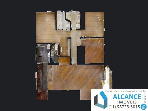 Imagem 4 de 30 de Apartamento Com 107 M² Com 3 Dormitórios, 3 Banheiros E 2 Vagas À Vendas No Condomínio Palais De Paris - Ap00412 - 34720422