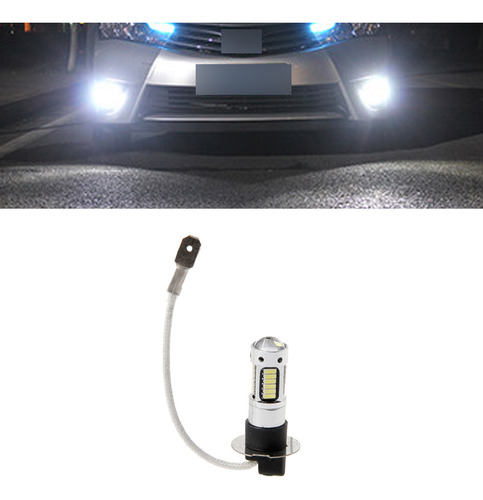 Faro Led Para Coche Canbus H3 30 W 4014 30smd 6000 K